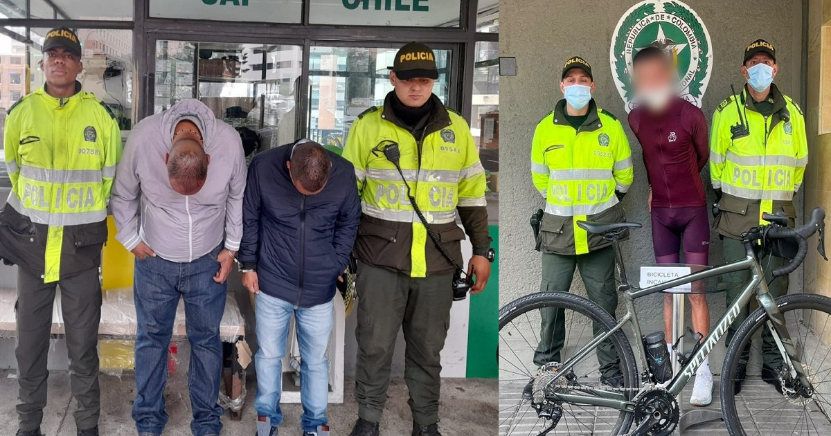 Chapinero: 3 capturas por suplantar la identidad y hurto de bicicletas