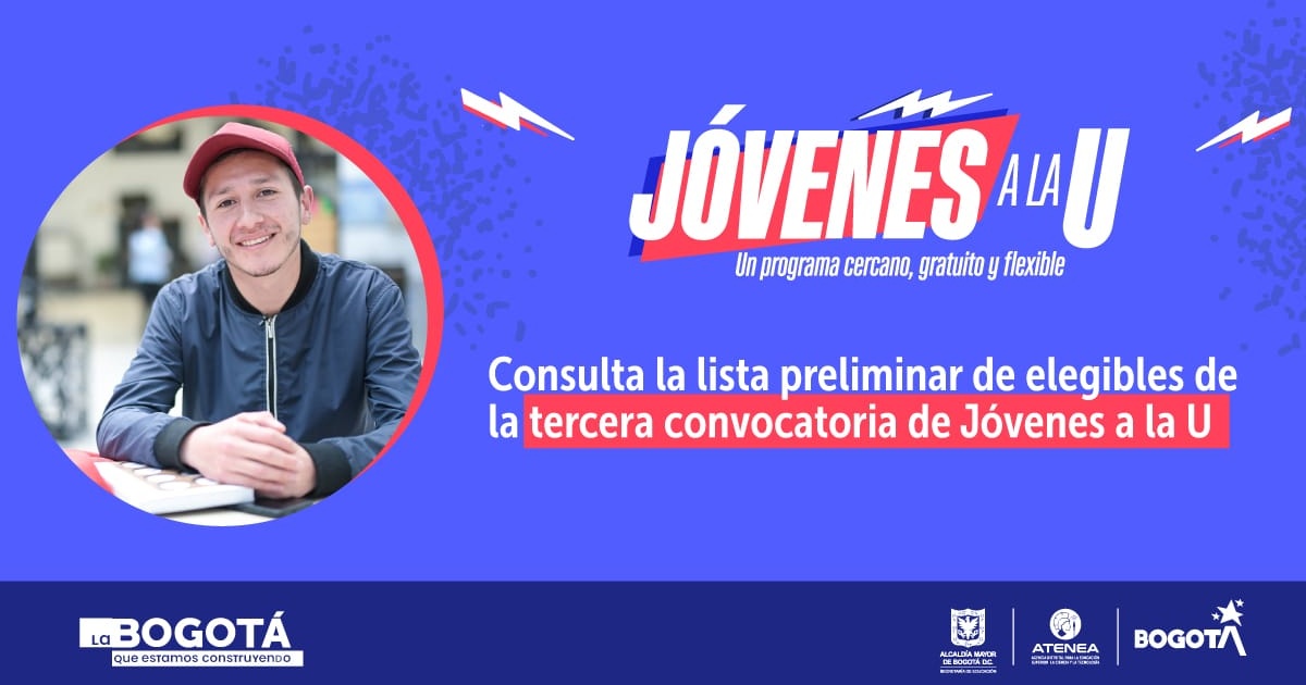 Lista de estudiantes elegidos en la convocatoria de Jóvenes a la U 