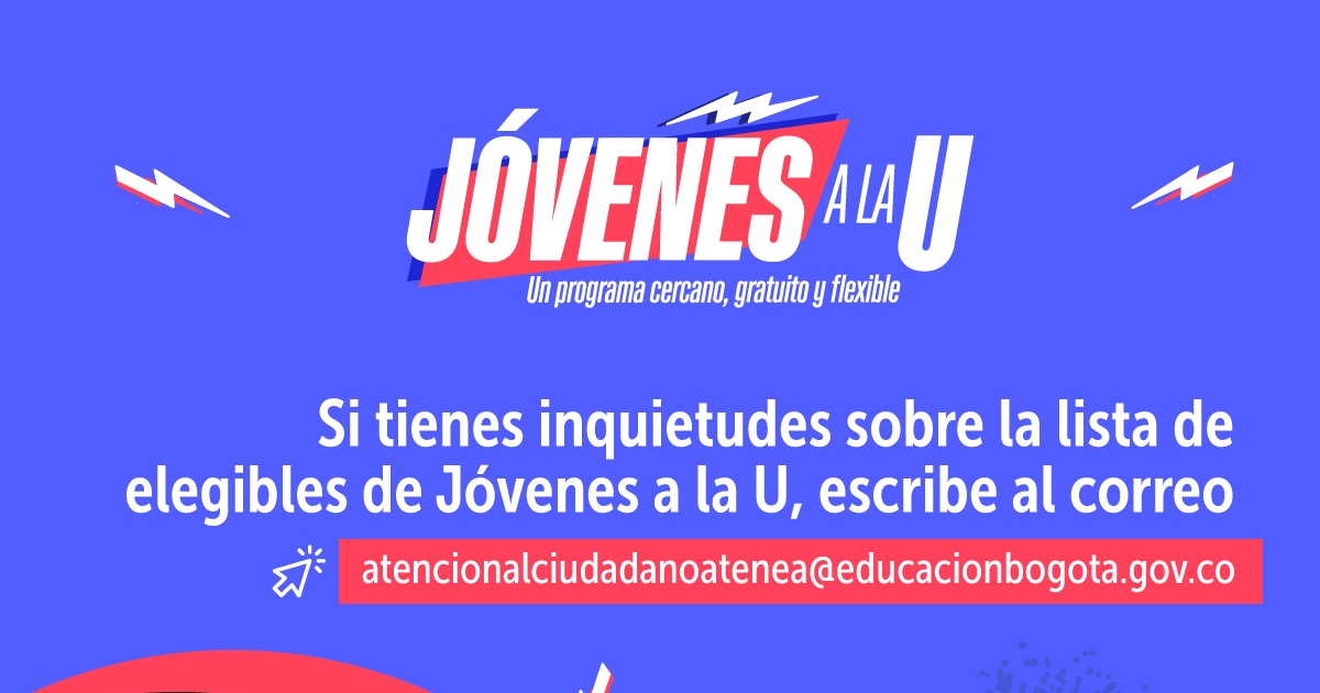 Pasos a seguir en la convocatoria de Jóvenes a la U: fechas y más