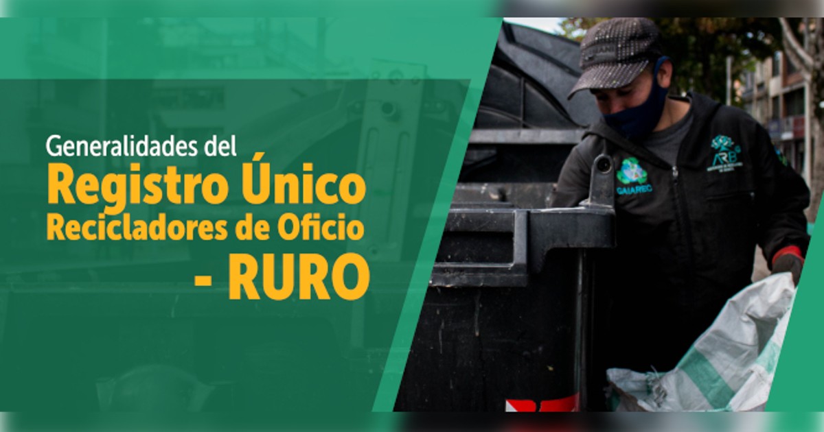 ¿Cómo se puede afiliar un reciclador al registro único de la UAESP?