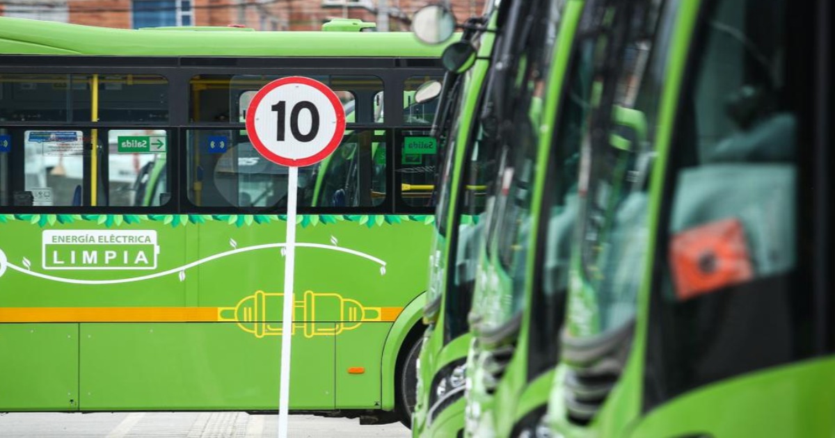 Operación de patio de buses eléctricos más grande de América Latina