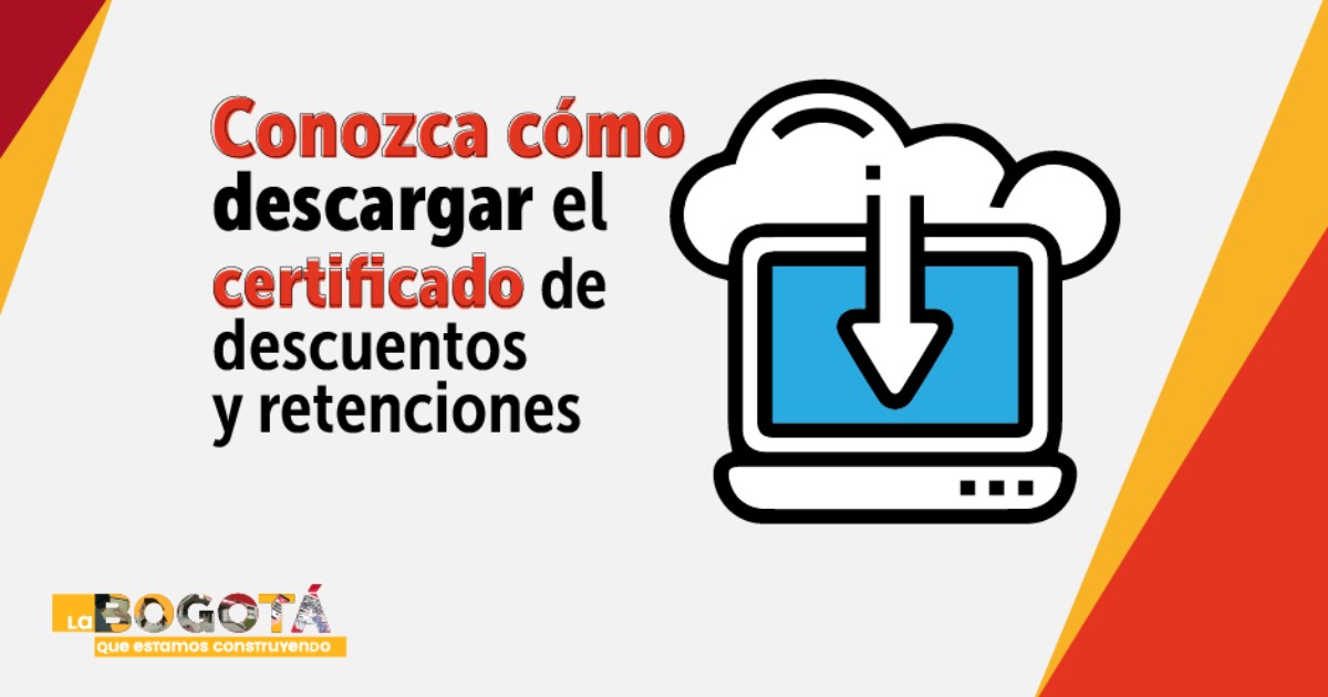 Así puedes descargar el certificado de descuentos y retenciones