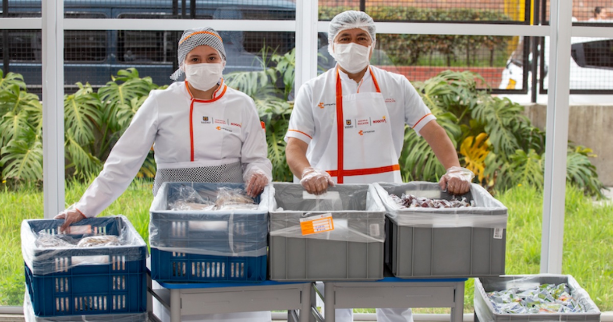 Primer Encuentro de Comedores Escolares en colegio Prospero Pinzón 