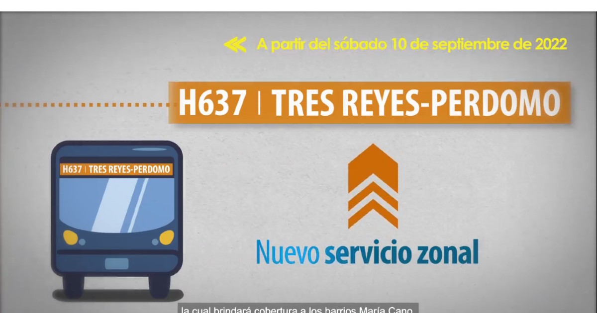 ¿Ya conoces la nueva ruta del SITP que va desde Tres Reyes a Perdomo?