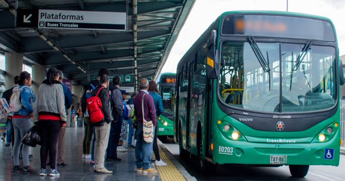 TransMilenio: alimentador 6-7 San Joaquín tiene una parada adicional