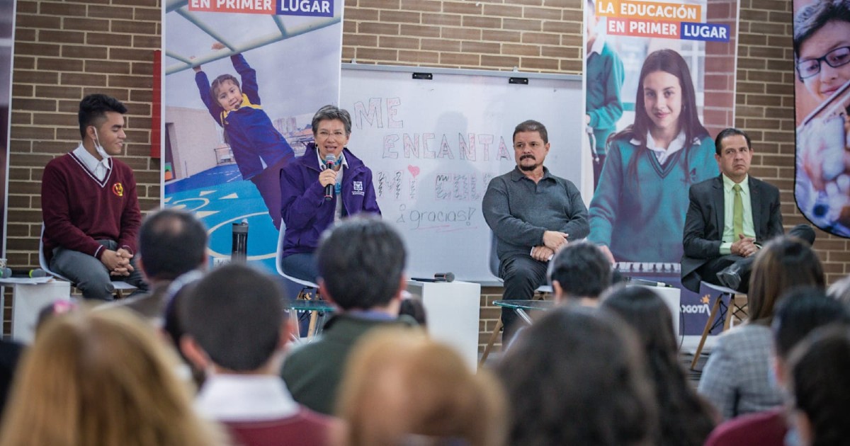 Maratón de entrega de colegios en Bogotá beneficia a 12 mil estudiante