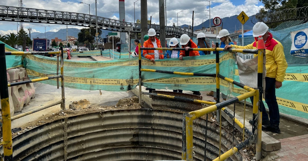 4,1 km de redes de acueducto trasladadas por línea del Metro de Bogotá