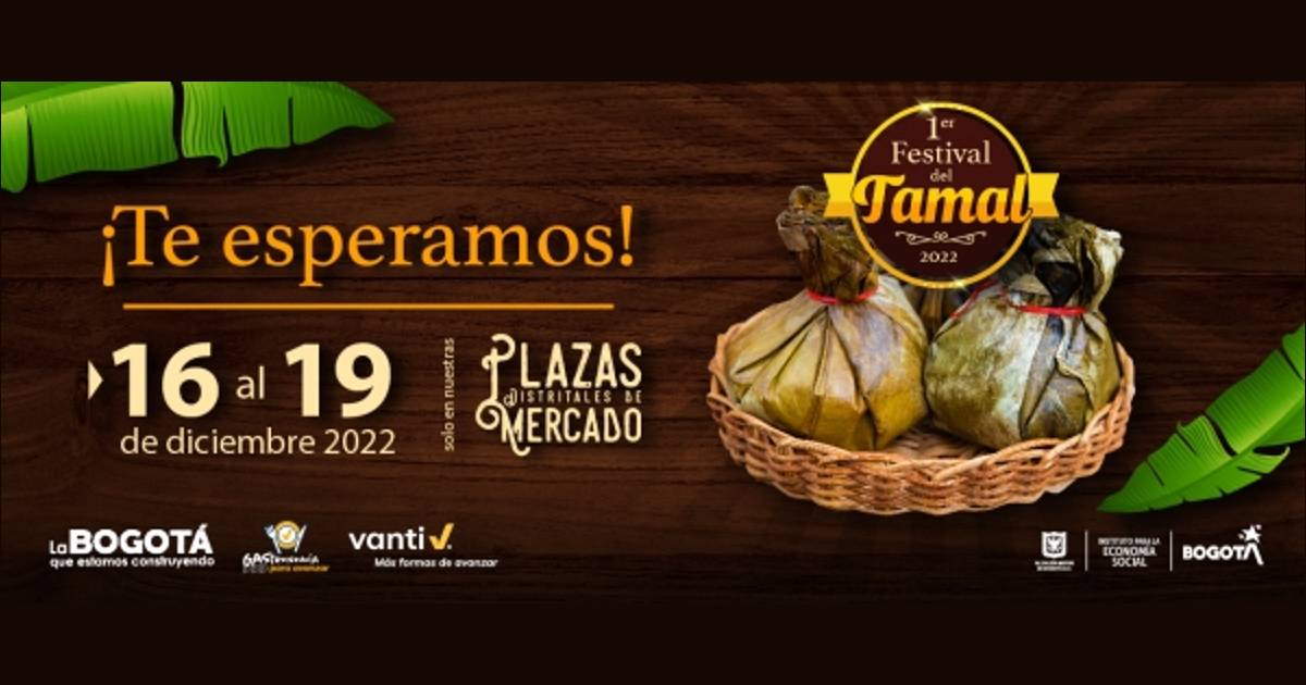 Plazas de mercado en Bogotá donde hay festival de tamal en diciembre