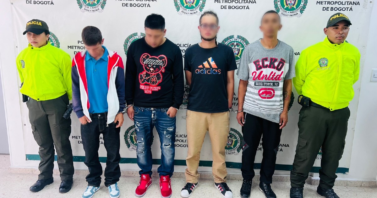 Cae banda de 'cosquilleros' en el centro de Bogotá ¡En video 'Los Aprovechados!