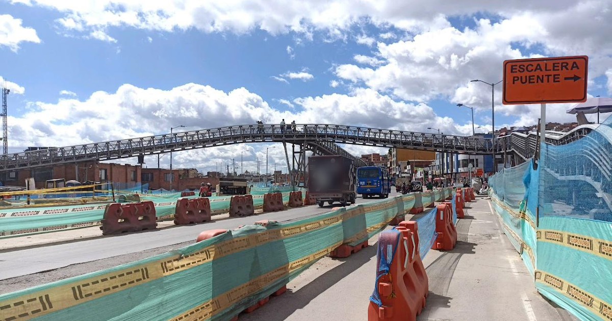 Por qué se está desmontando el puente peatonal de la estación Molinos