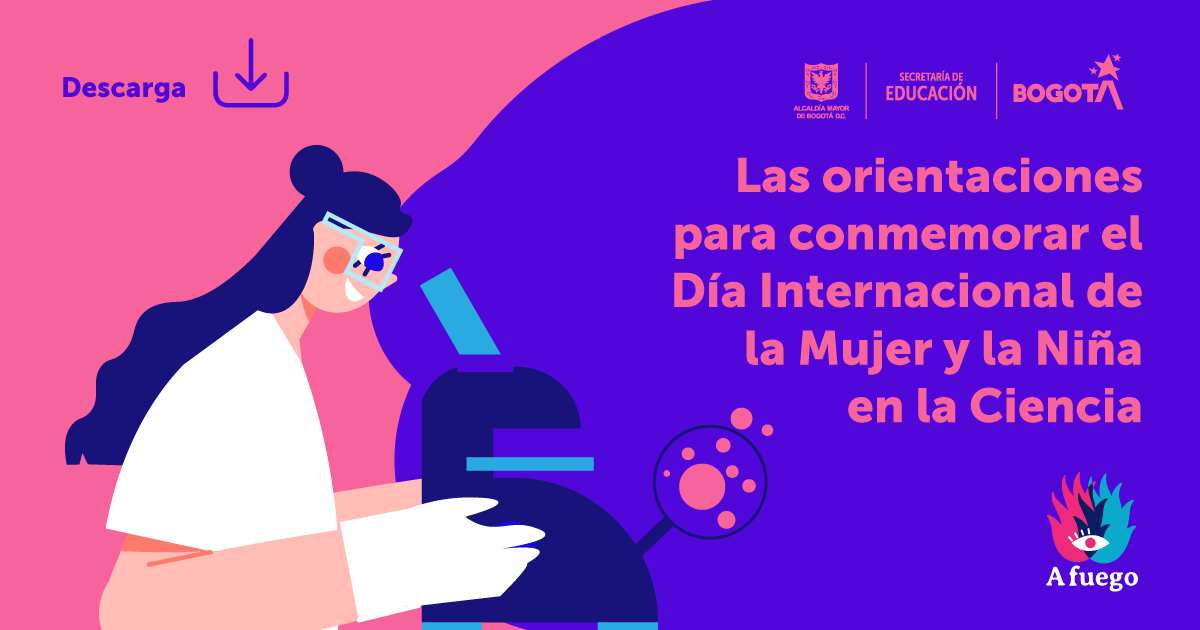 Juego para celebrar el Día de la Mujer y la Niña en la Ciencia 