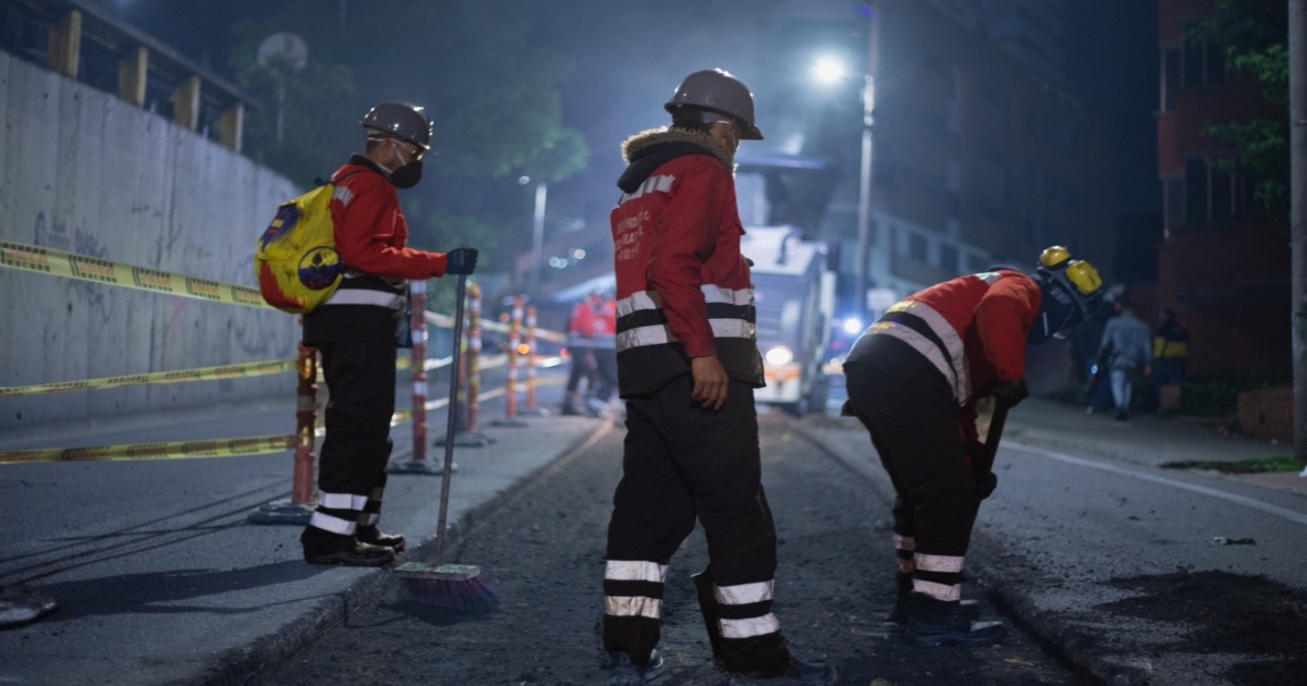 Obras en Bogotá.