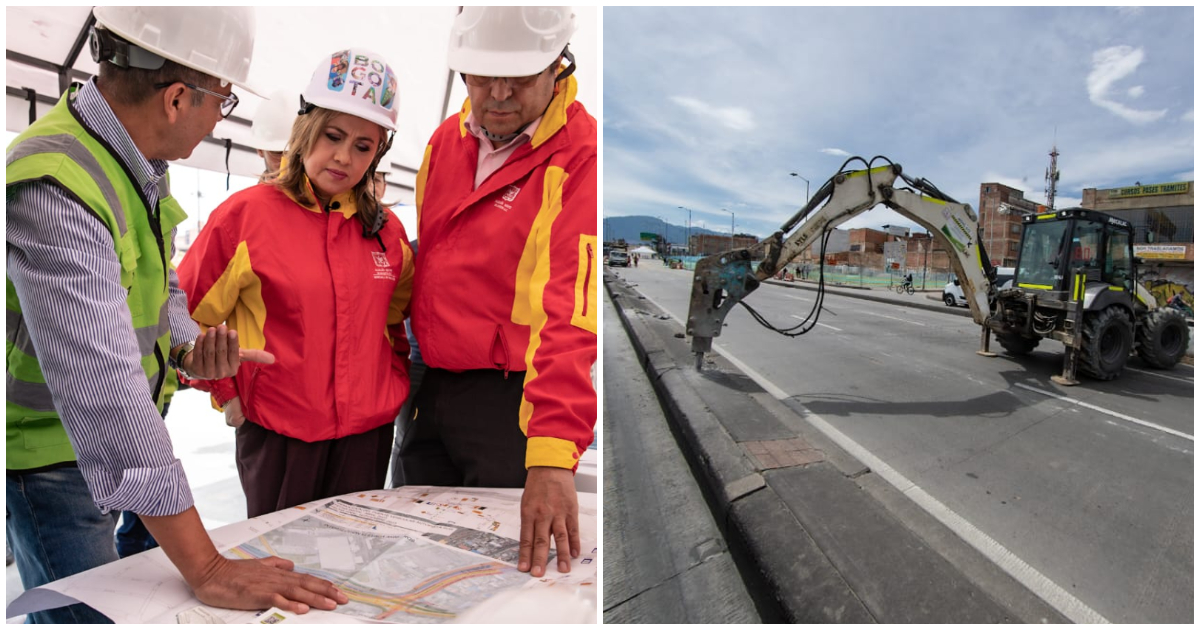 Para dar paso a una moderna Av 68 avanza demolición de puente Venecia