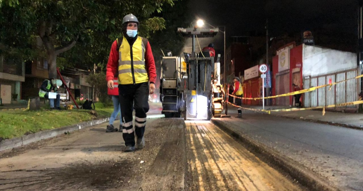 Avance en mantenimiento de malla vial, espacio público, puentes y más