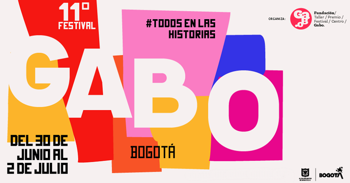 Programación de la edición número 11 del Festival Gabo 2023 en Bogotá