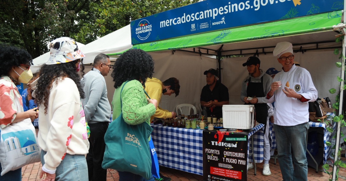 Mercados campesinos del Jardín Botánico