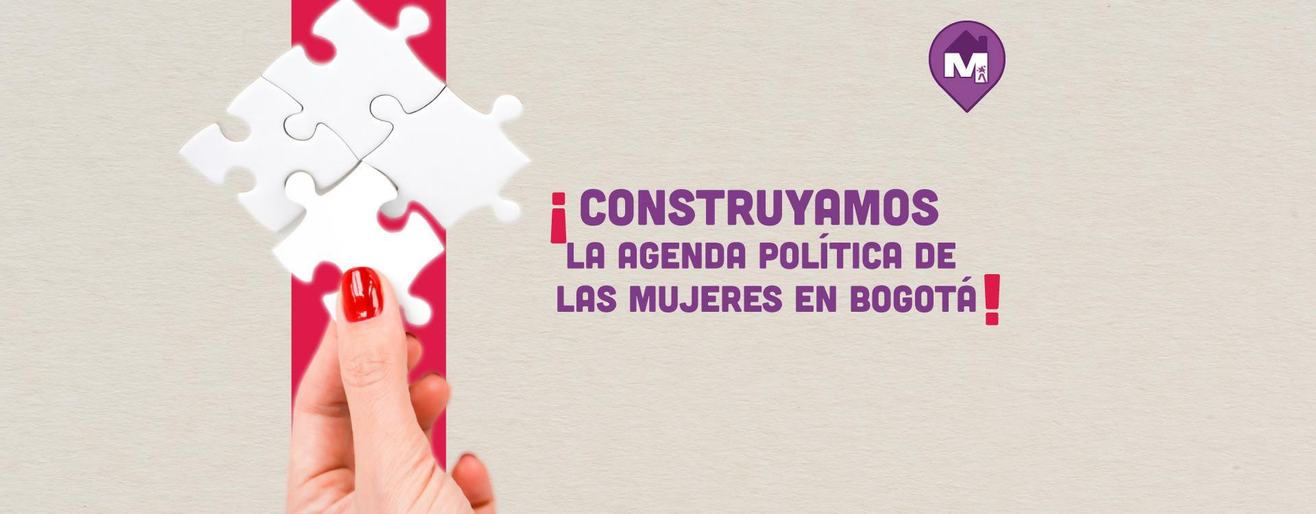 Convocatoria de participación de mujeres. Agenda política localidades 