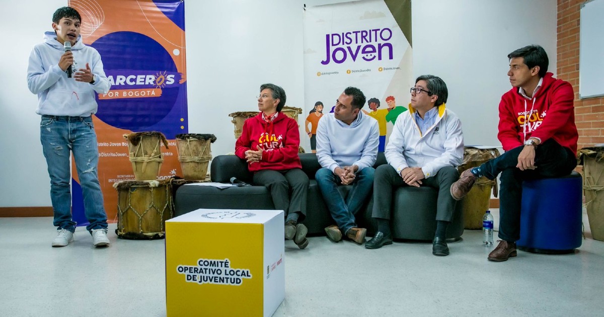 Distrito ha invertido más de un billón y medio de pesos en la juventud