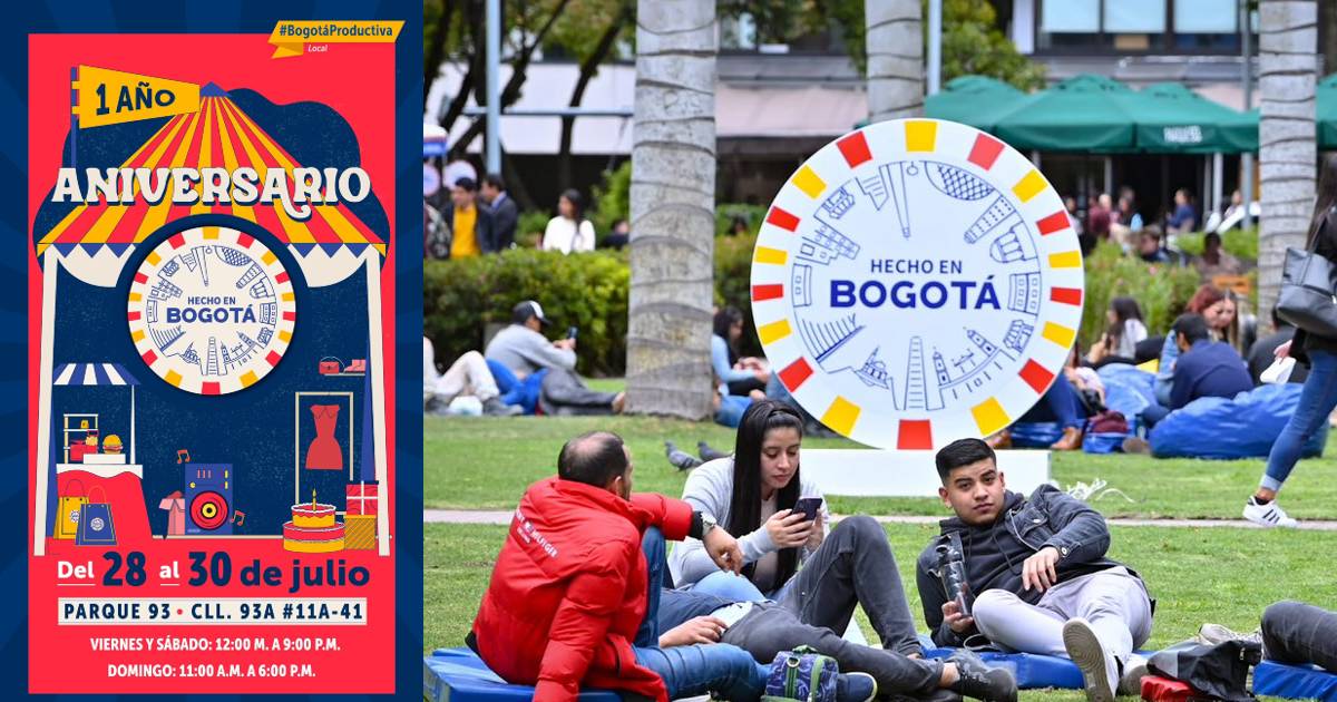 Programación de actividades feria Hecho en Bogotá 29 de julio 2023