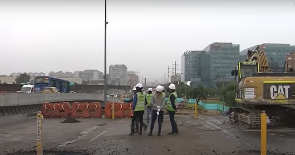 Así avanza la obra de la av. 68 de la av. La Esperanza a la calle 46