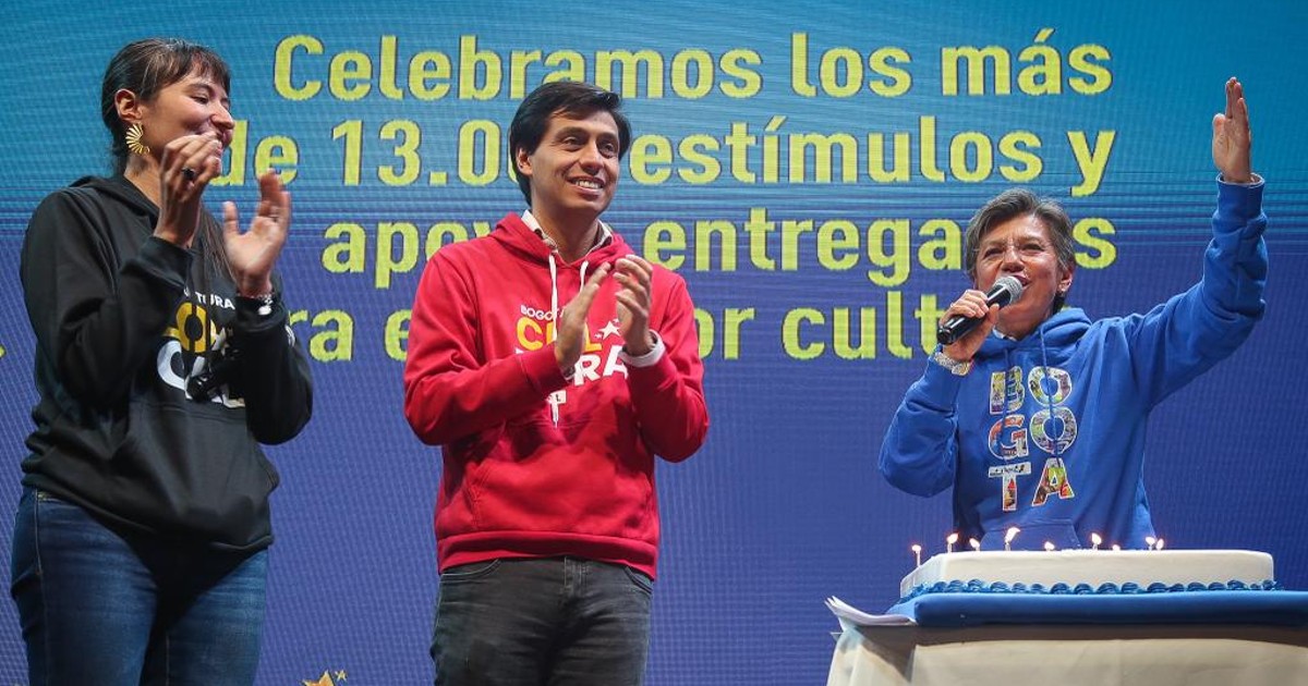 Alcaldesa Claudia López en el Distrito San Felipe