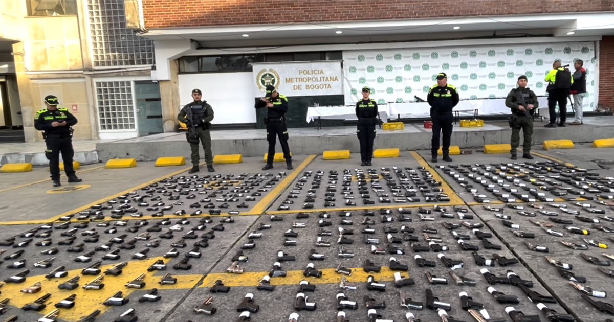 Video: Más de 800 armas neumáticas y traumáticas incautadas serán destruidas 