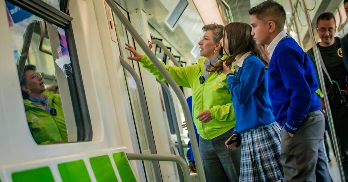 Vagón Escuela Metro ubicado en el Parque de los Niños y las Niñas