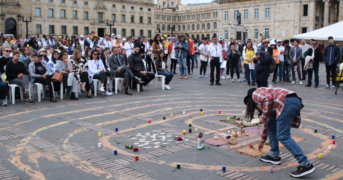 Bogotá conmemoró el Día Internacional Víctimas de desapariciones forzadas