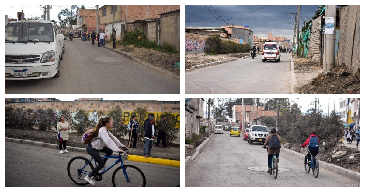 cuatro calles de Bosa