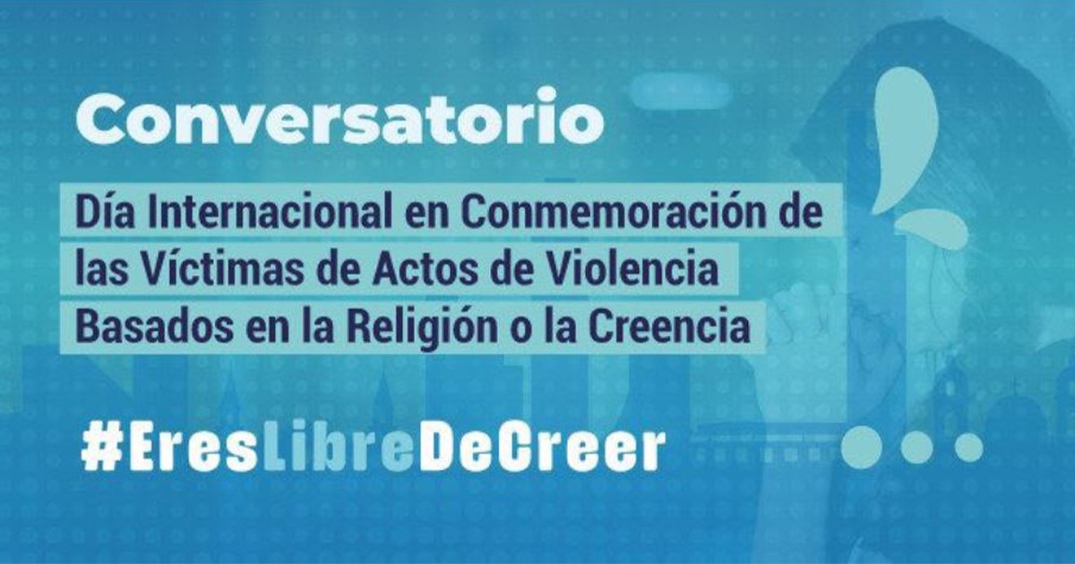 Distrito realizará conversatorio en Día por las víctimas de actos de violencia