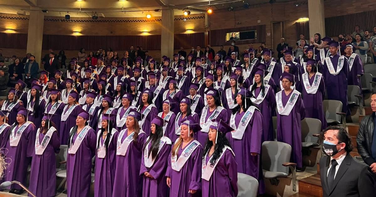 Mujeres que se han graduado con los programas del Sistema de Cuidado