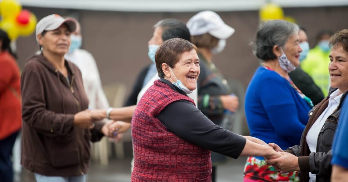 Actividades en entrenamiento para adultos mayores en Bogotá por IDRD