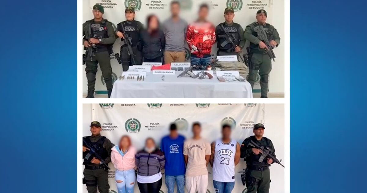 Video: Así cayeron ocho integrantes del grupo de delincuencia común ‘Satanás’ 