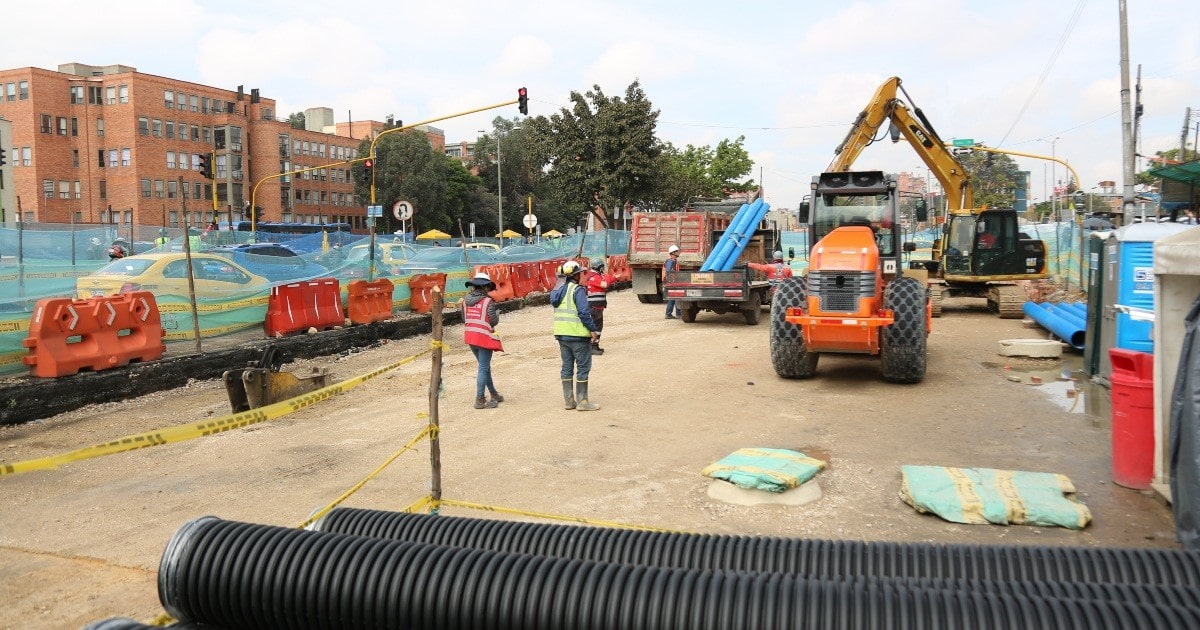 Cierre de dos carriles de la avenida calle 100 entre carreras 14 y 8a