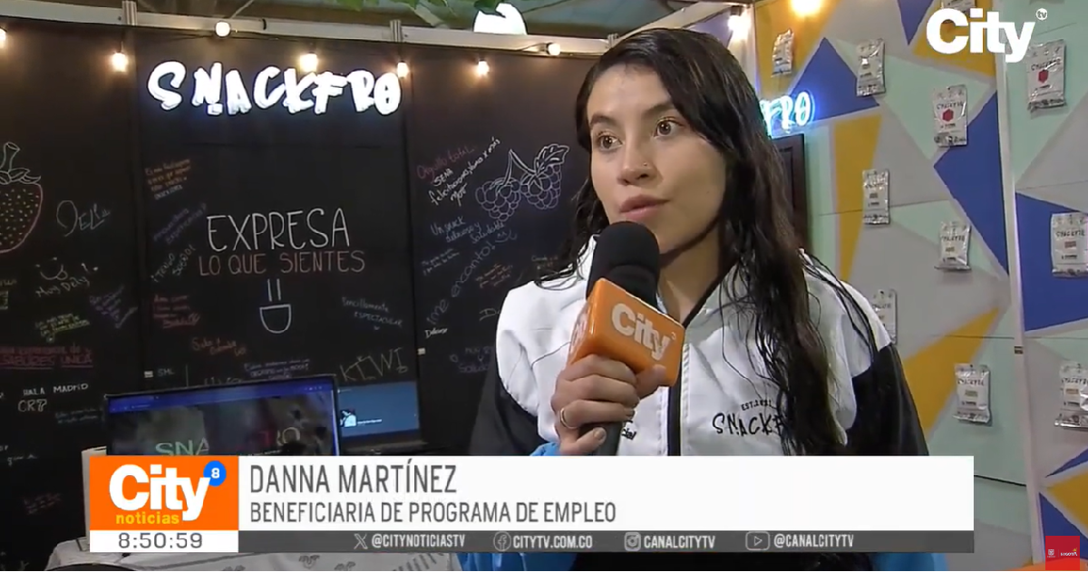 Danna es parte de los más de 100 mil jóvenes que consiguieron empleo 