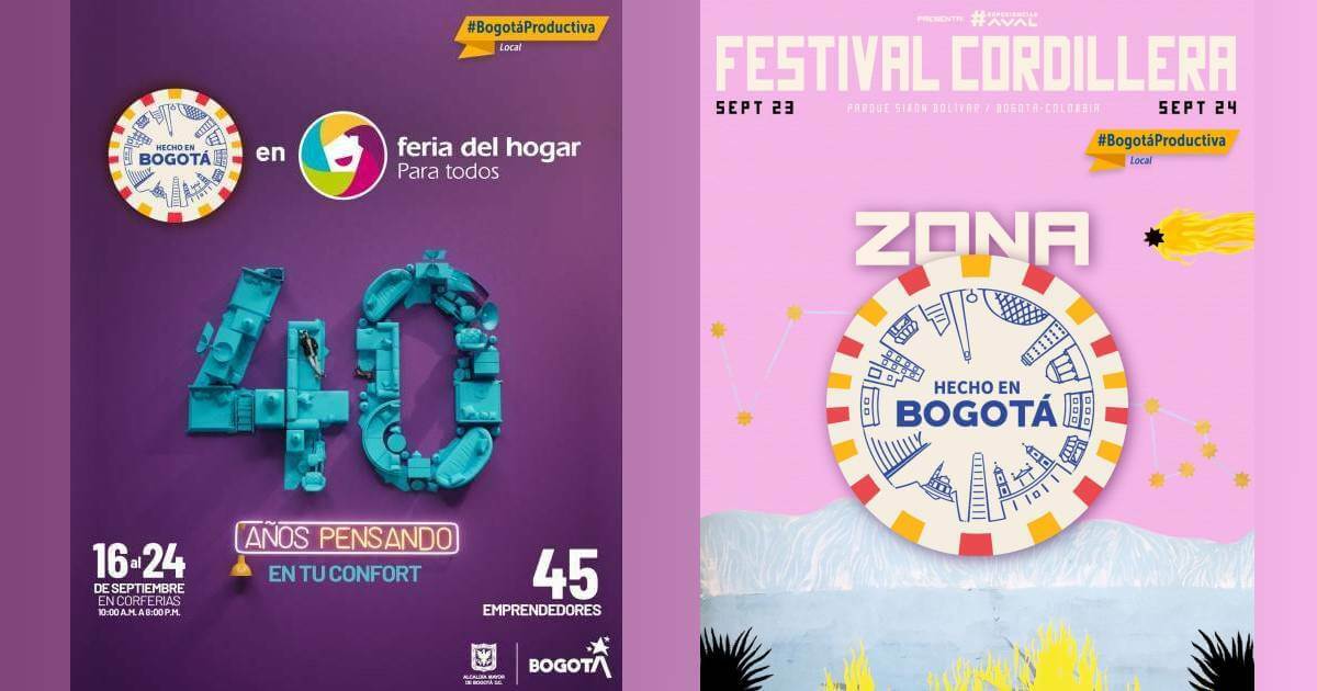 Dónde hay Feria Hecho en Bogotá este fin de semana, septiembre 23 y 24