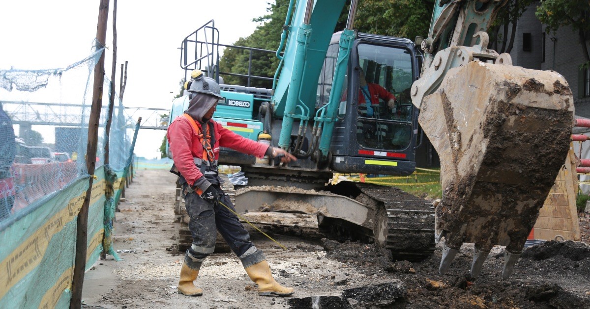  Por obras hay cierre en la avenida carrera 68 con avenida calle 53