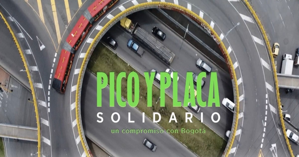 Vehículos con pico y placa solidario