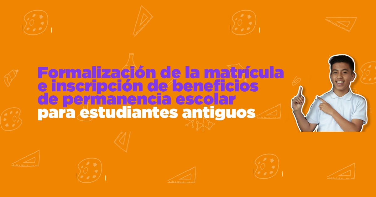 Inscripciones para beneficios de permanencia escolar en Bogotá 