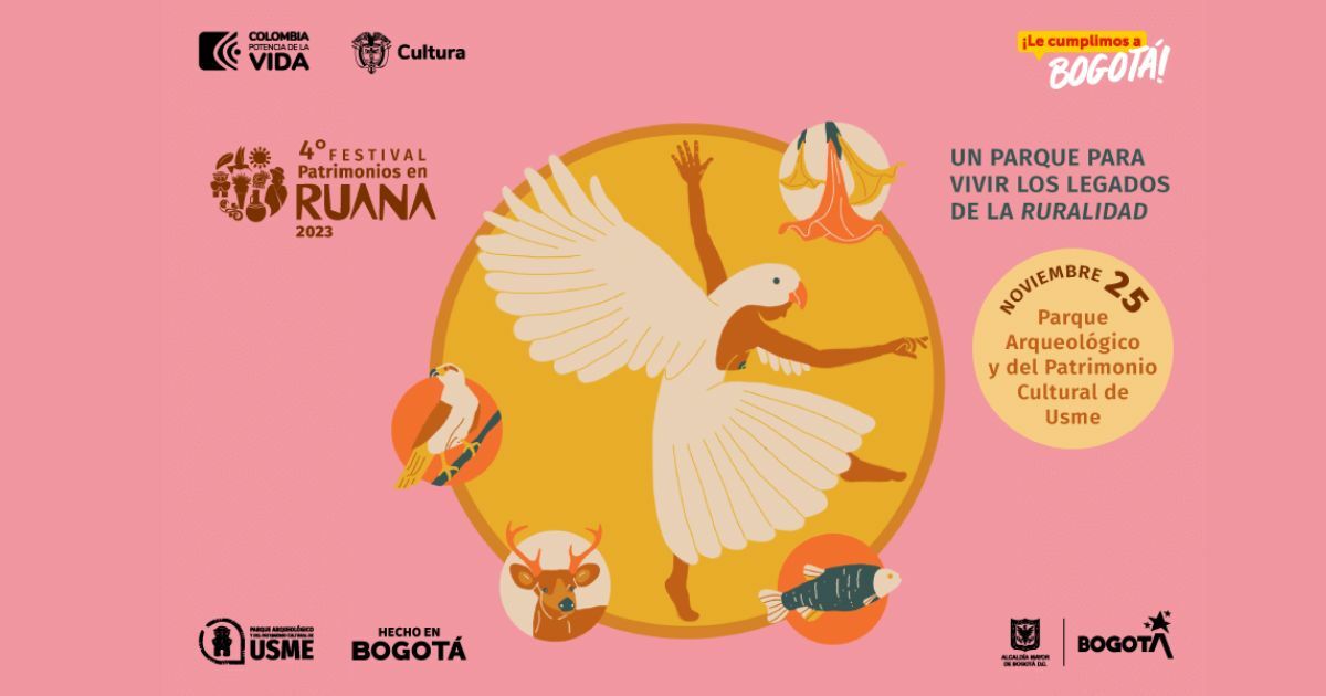 Sábado 25 de noviembre es el Festival Patrimonios en Ruana en Usme 