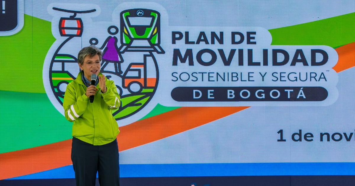 Esta política cumple cuota de Bogotá con la movilidad sostenible: Alcaldesa