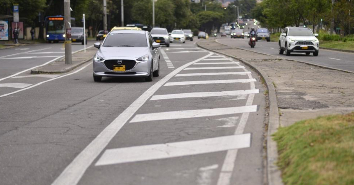 Así rige el pico y placa de la semana del 7 al 10 de noviembre en Bogotá