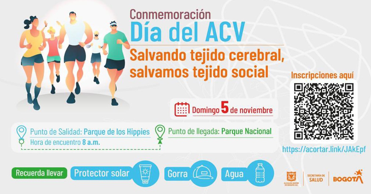 Participa en la caminata del Día del Accidente Cerebrovascular el 5 de noviembre