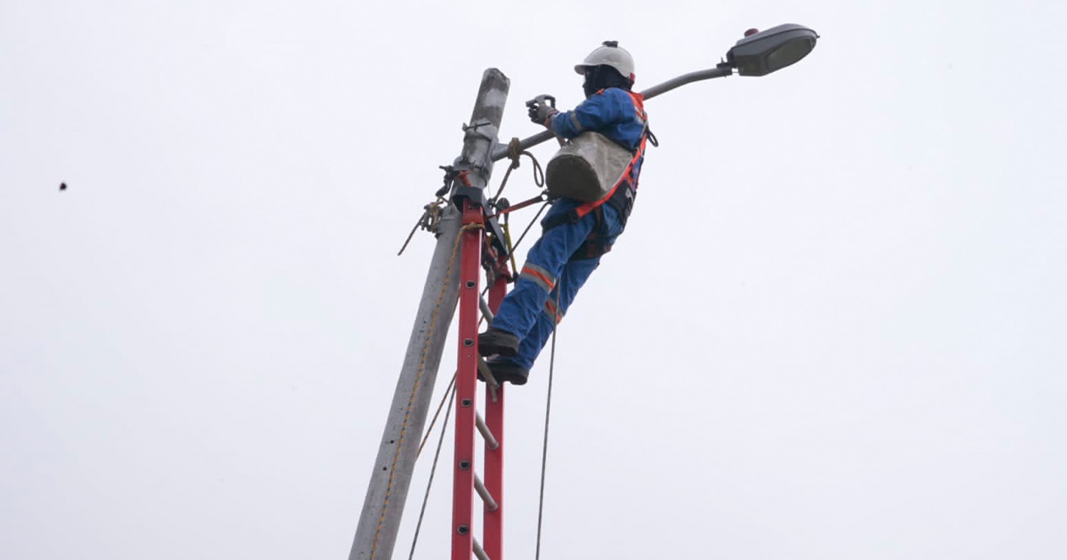 Comando Ambiental incautó luminarias y cable eléctrico en zona ecológica