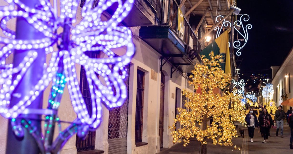 Recorridos navideños gratuitos por el centro de Bogotá 