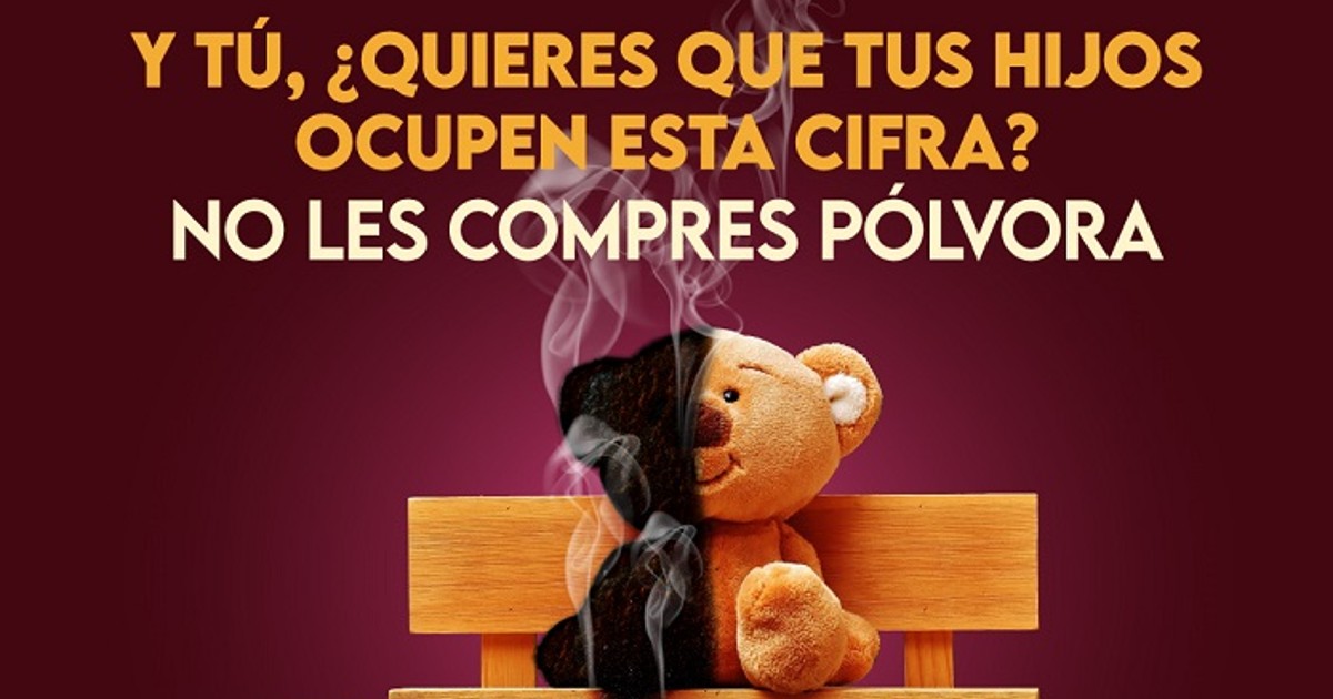 Celebra fin de año con responsabilidad y sin pólvora ¡Cuida a tu familia!