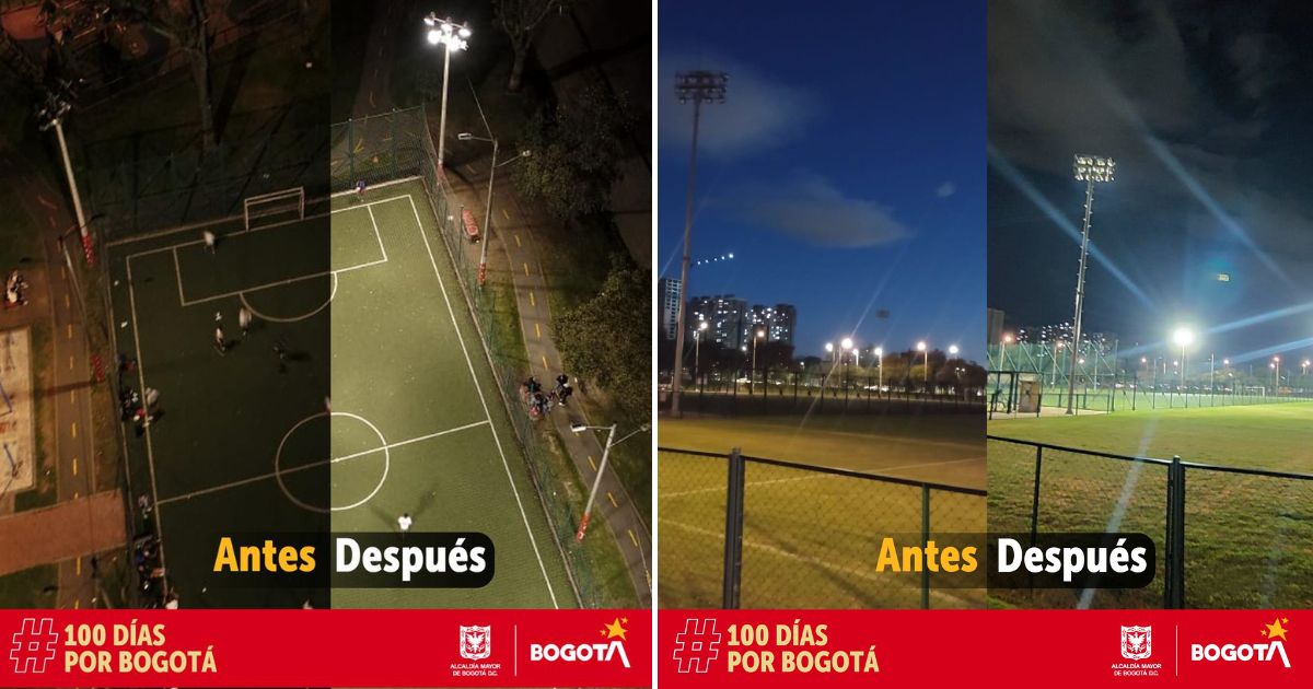 100 días por Bogotá: la ciudad se ilumina con el deporte 