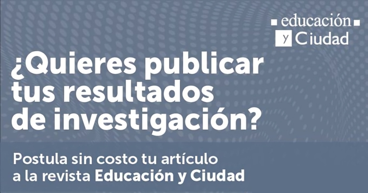 Convocatoria para participar en la revista indexada del IDEP 2024