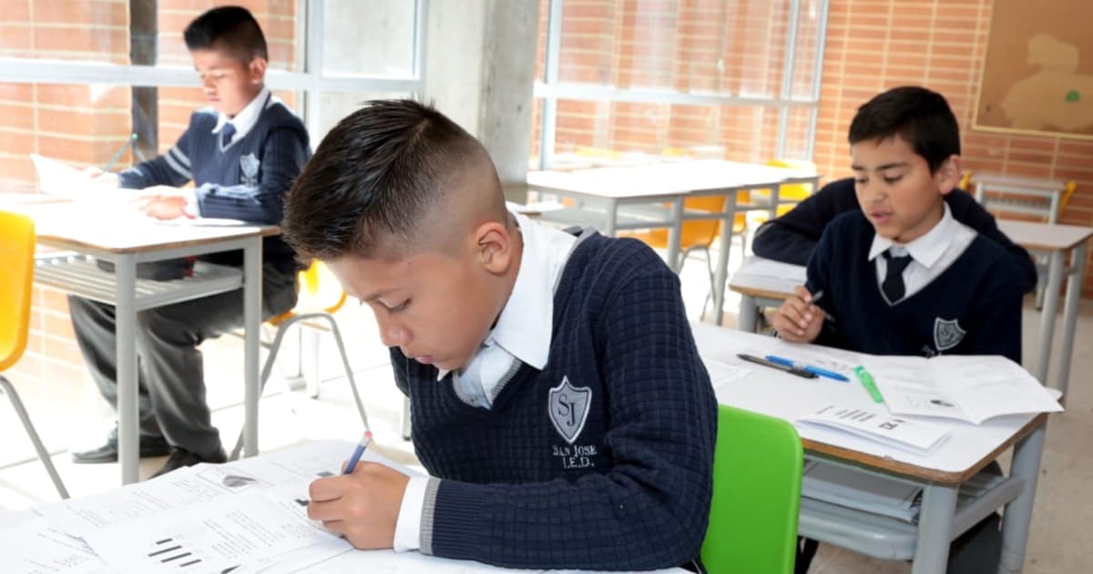 Pasos para descargar un boletín escolar de un colegio distrital 