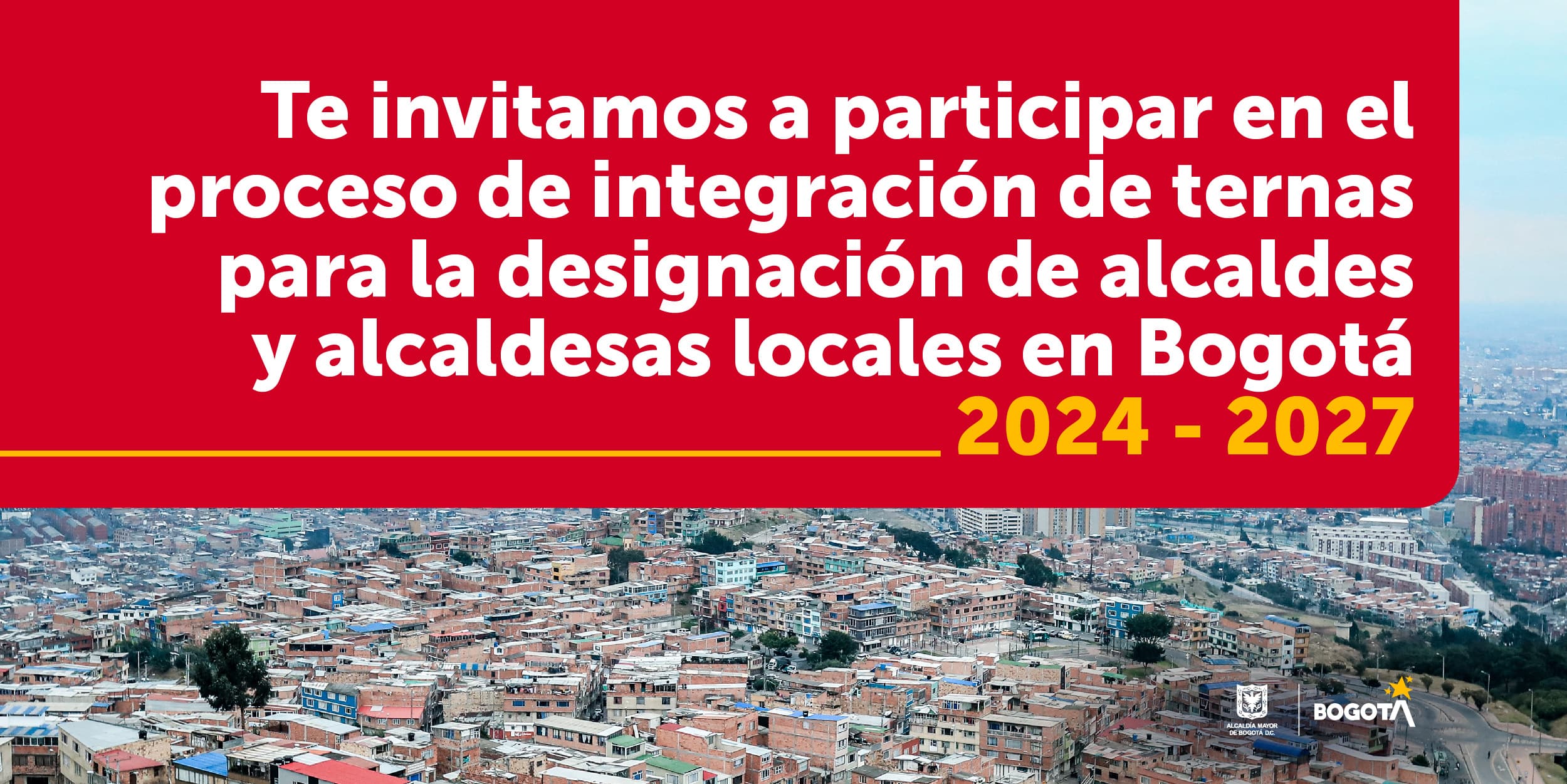 !Participa! Inscripción para elección de alcaldes locales hasta el 24 de febrero